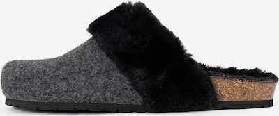 Bayton Slipper 'Maik' in Anthracite / Black, Item view