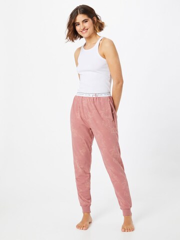 Calvin Klein Underwear Tapered Pyjamabroek in Rood