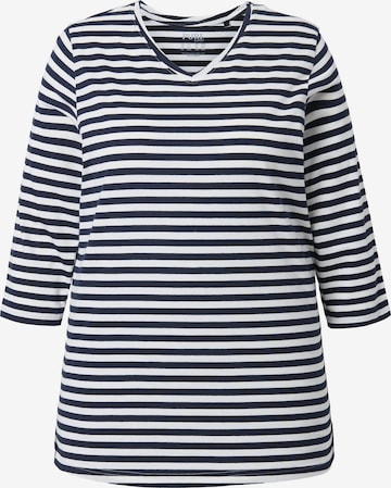 Ulla Popken Shirt in Blue: front