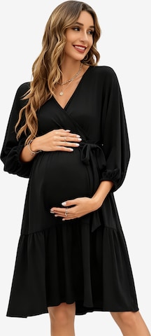 KoJooin Dress in Black: front
