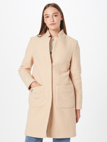 Rich & Royal Between-Seasons Coat in Beige: front