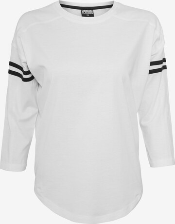 T-shirt Urban Classics en blanc : devant