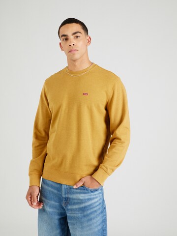 Coupe regular Sweat-shirt 'The Original HM Crew' LEVI'S ® en orange : devant