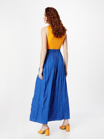 InWear Wide leg Bandplooibroek in Blauw