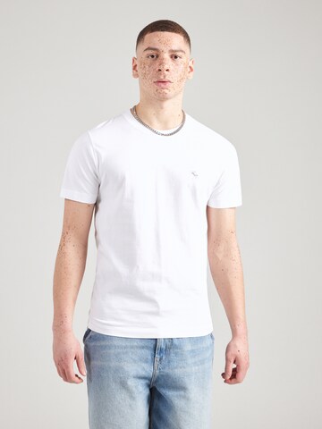 Abercrombie & Fitch Футболка в Синий: спереди