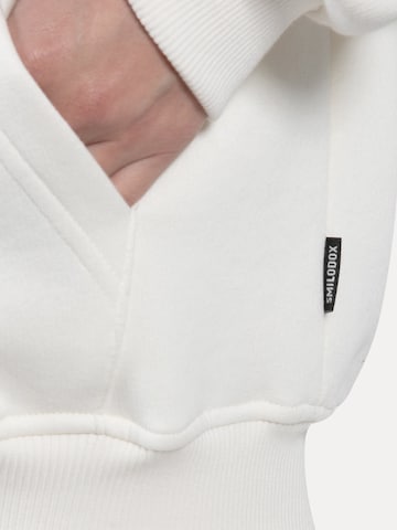 Smilodox Sweat jacket in White