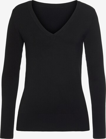 Pull-over VIVANCE en noir : devant