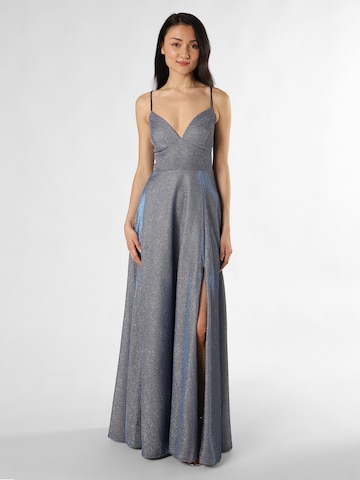 Marie Lund Evening Dress in Blue: front