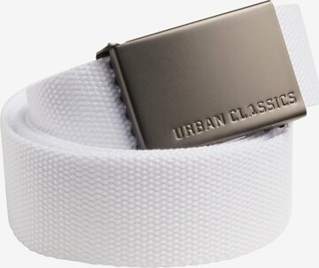 Urban Classics Belt in White: front
