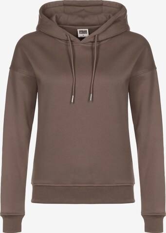 Urban Classics Sweatshirt in Brown: front