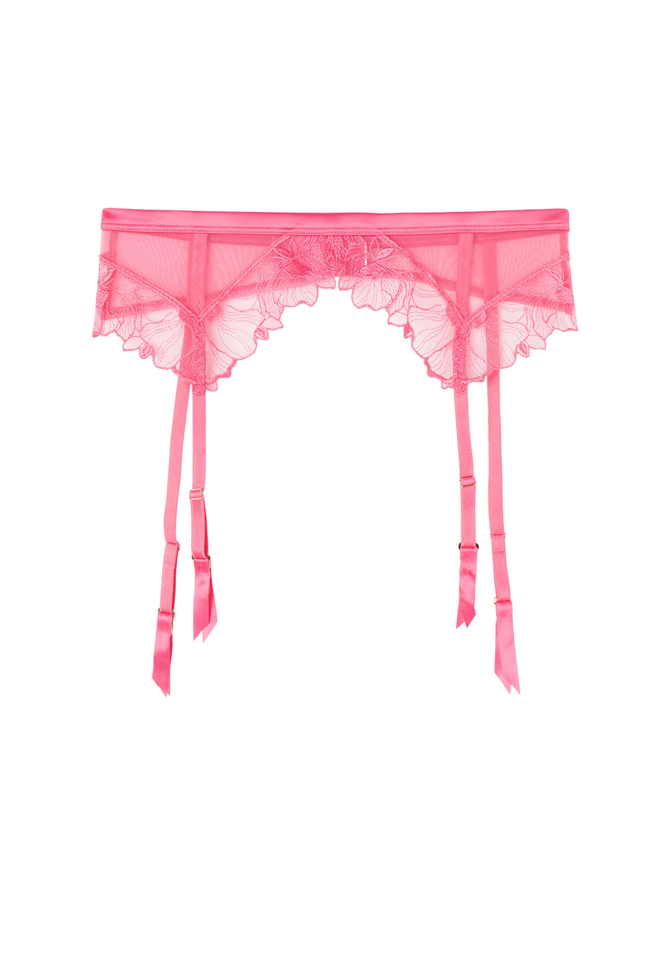 Pink garter cheap belts