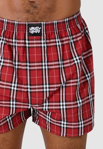 Lousy Livin Boxer shorts 'Check' in Blue