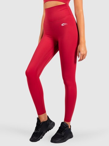 Skinny Pantalon de sport 'Affectionate' Smilodox en rouge