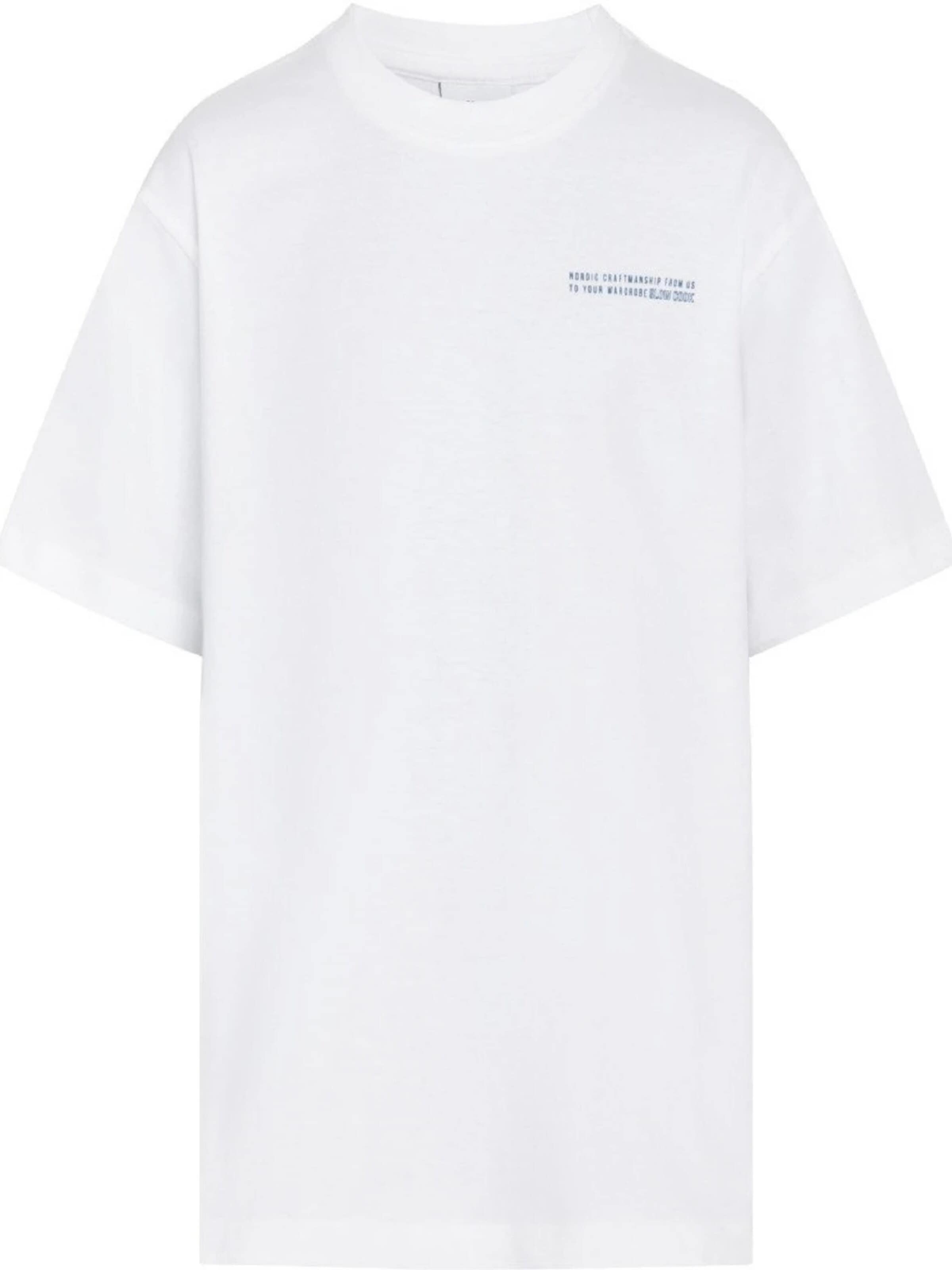 GRUNT Shirt 'Poebla' in White: front