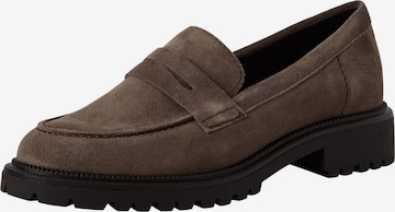 Chaussure basse Tamaris en beige : devant