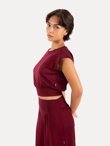 Smilodox Shirt ' Jorina ' in Rood