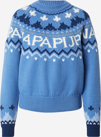 mėlyna NAPAPIJRI Megztinis 'FIAMES': priekis