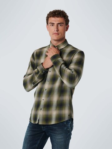 No Excess Regular fit Button Up Shirt in Green: front