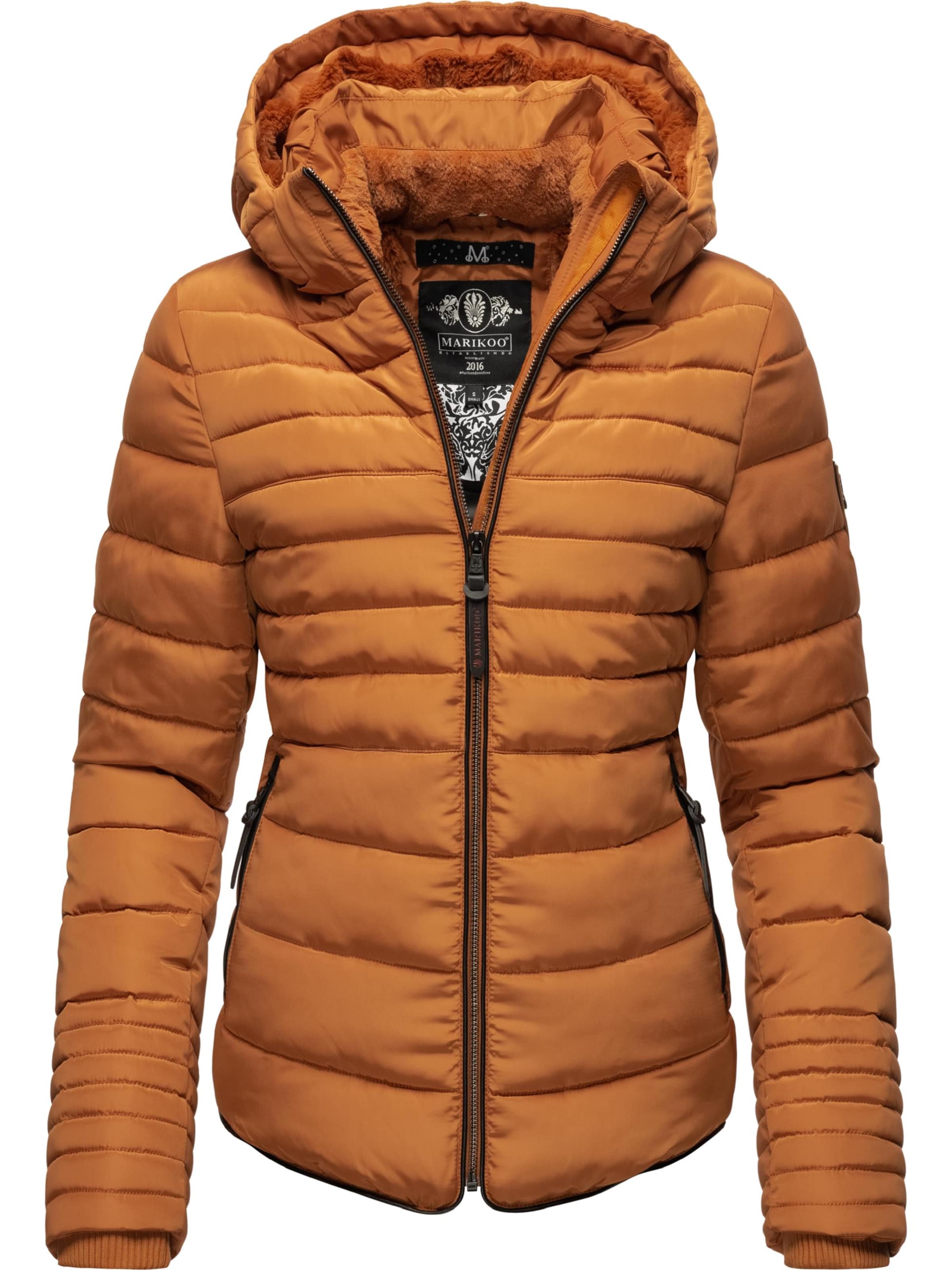 MARIKOO Talvejope 'Amber', värv pruun: eest vaates