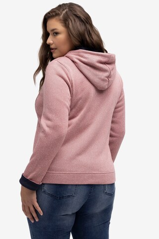 Ulla Popken Sweatjacke in Pink