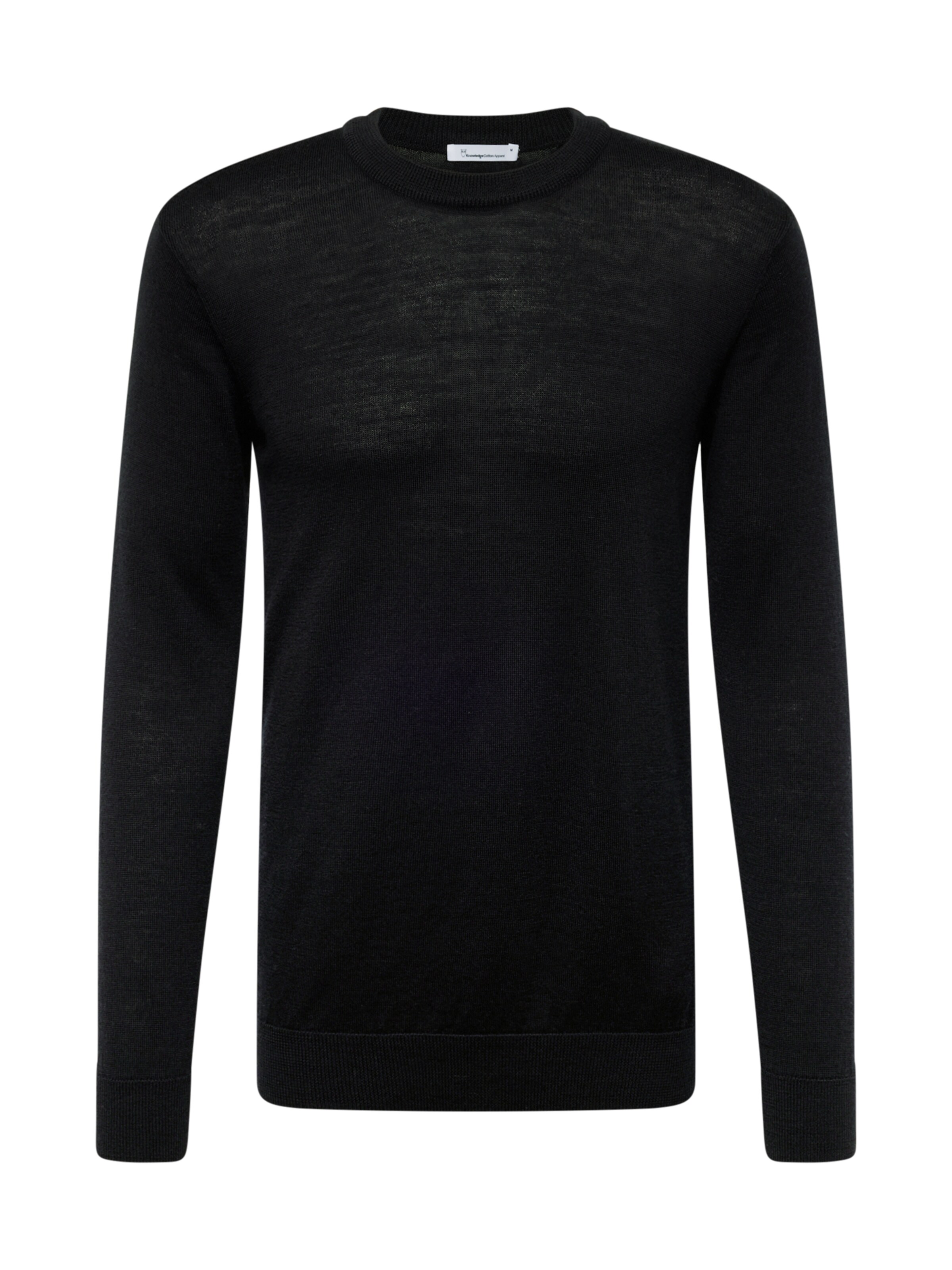 KnowledgeCotton Apparel Свитер в Черный: спереди