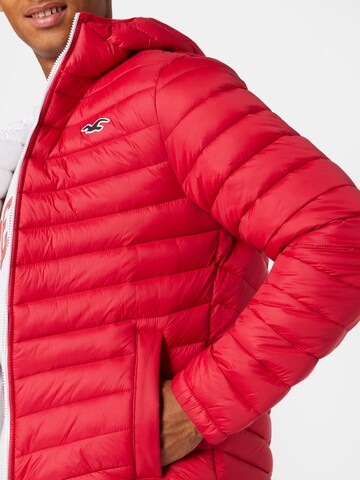 HOLLISTER Between-Season Jacket in Red