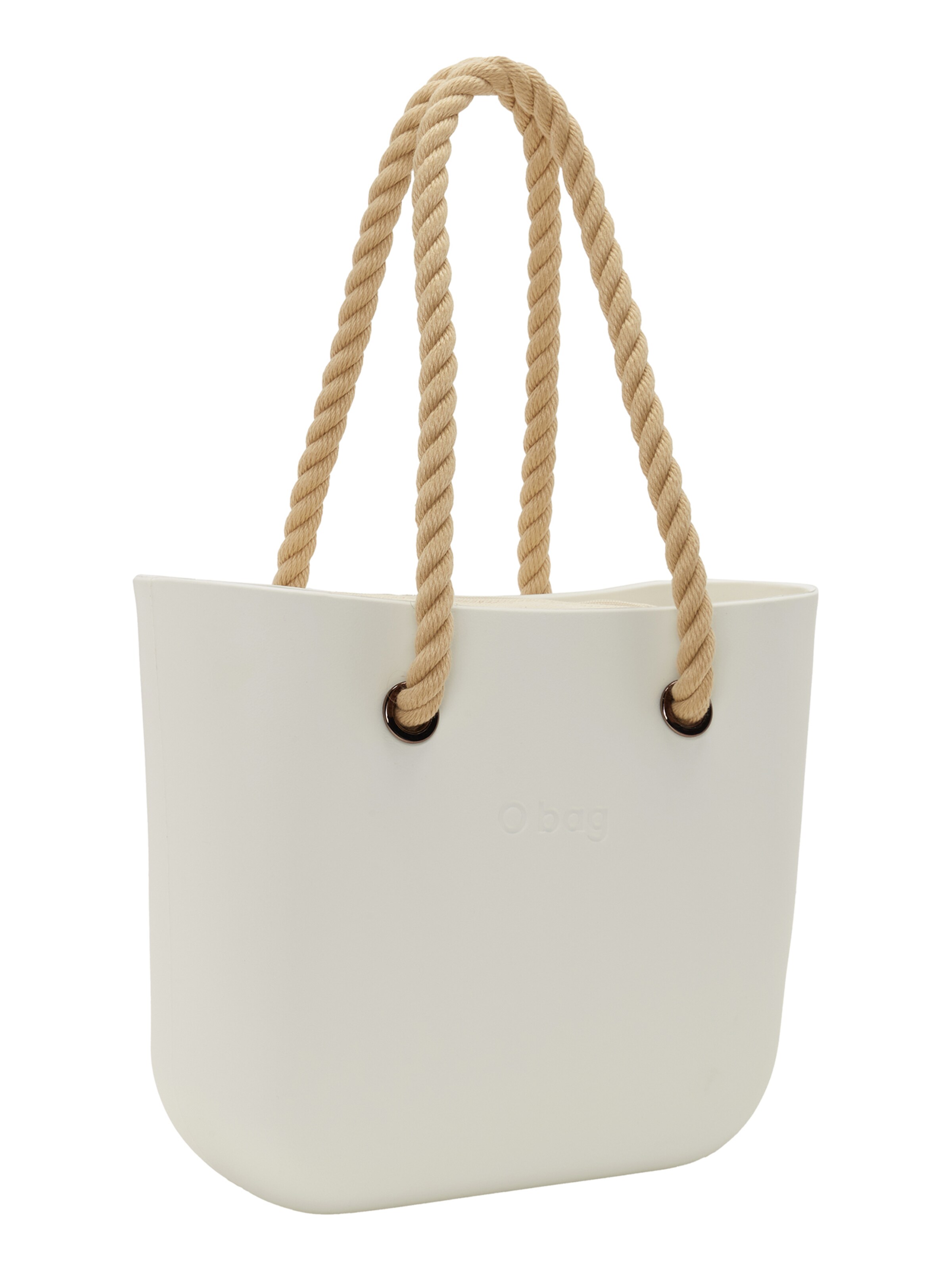 O bag Shopper in White