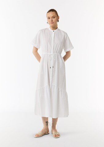 Robe COMMA en blanc : devant