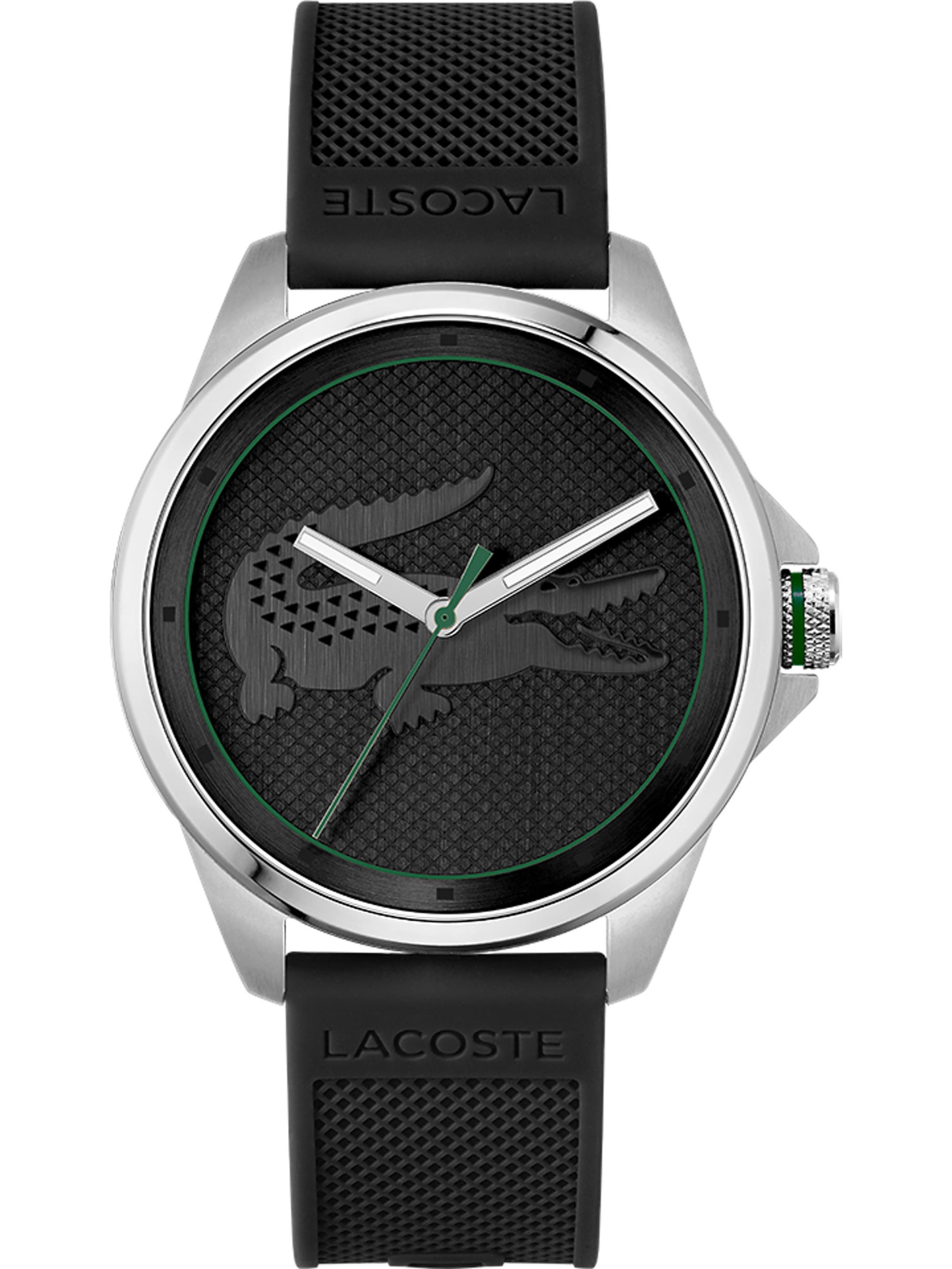 LACOSTE Analogt ur i sort