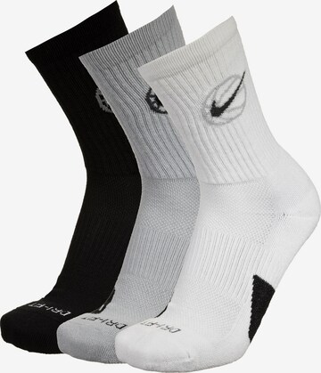 NIKE Athletic Socks in Mixed colors: front