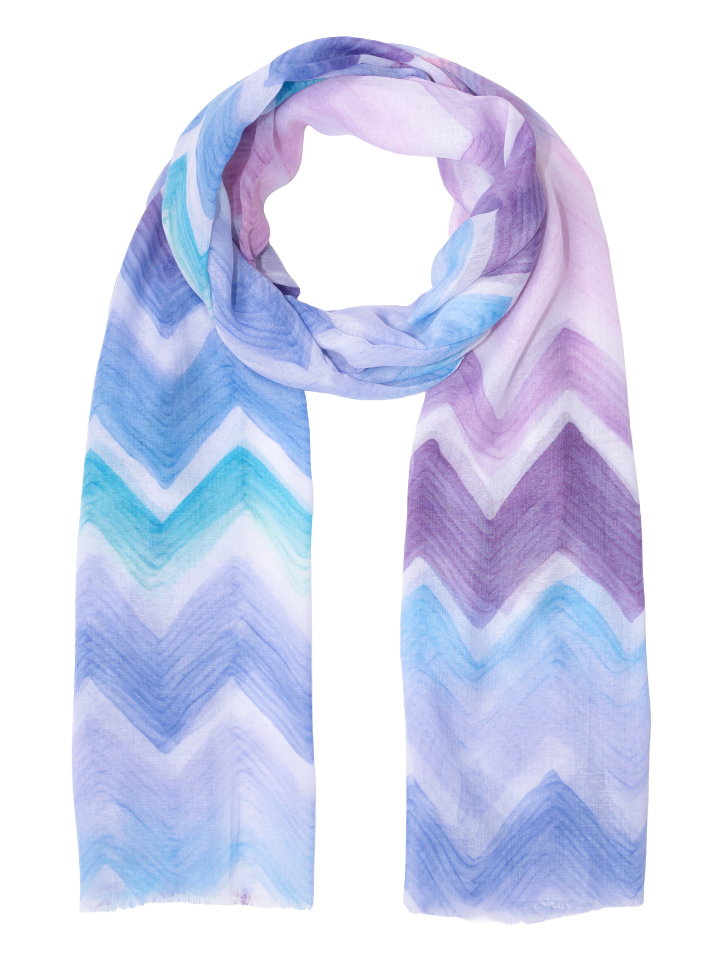 Écharpe 'Mimi' Seasons of April en violet : devant