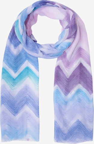 Écharpe 'Mimi' Seasons of April en violet : devant