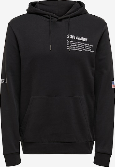 Only & Sons Mikina 'SPACE' - čierna, Produkt