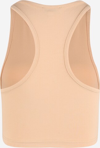 Public Desire Overdel 'LABEL' i beige