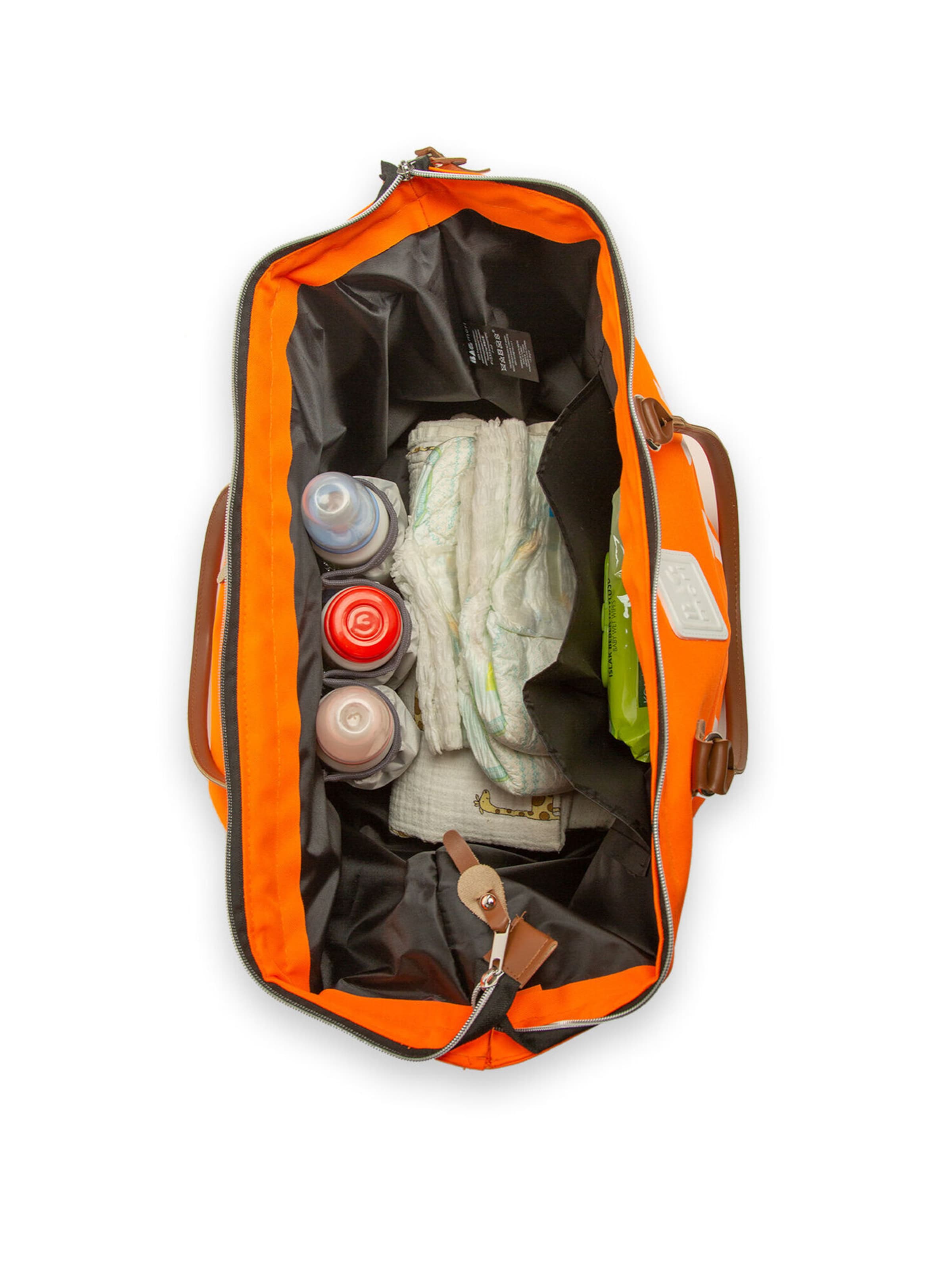 Bagmori - Bolsa de maternidade em laranja