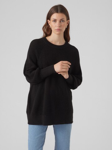 VERO MODA - Pullover 'LEANNA' em preto: frente