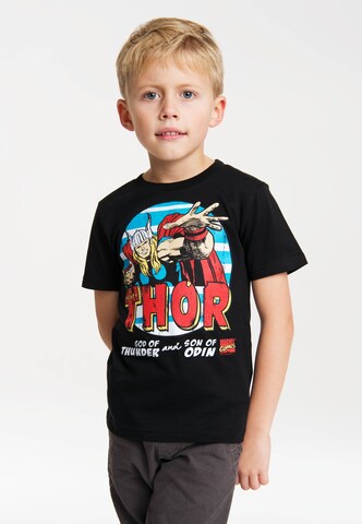 LOGOSHIRT T-Shirt in Schwarz: Vorderseite