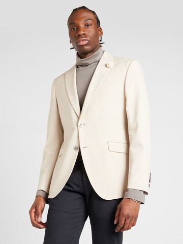 Coupe regular Veste de costume 'Hawker' JOOP! en beige : devant