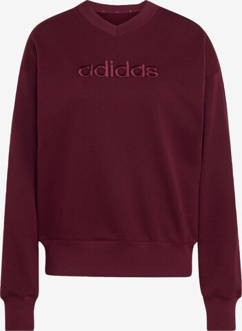 ADIDAS SPORTSWEAR Urheilullinen collegepaita 'Seasonal Essentials' värissä punainen: etupuoli