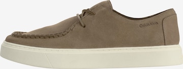 Calvin Klein Nauhakengät värissä harmaa: etupuoli