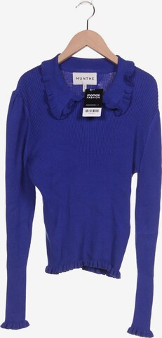 Munthe Sweater & Cardigan in S in Blue: front