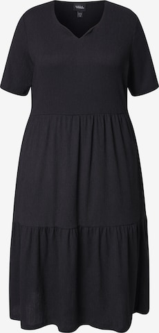 Ulla Popken Dress in Black: front