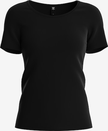 CALIDA - Camiseta térmica en negro: frente