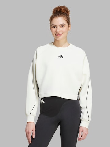 ADIDAS SPORTSWEAR Sweatshirt 'STADIUM' in White: front