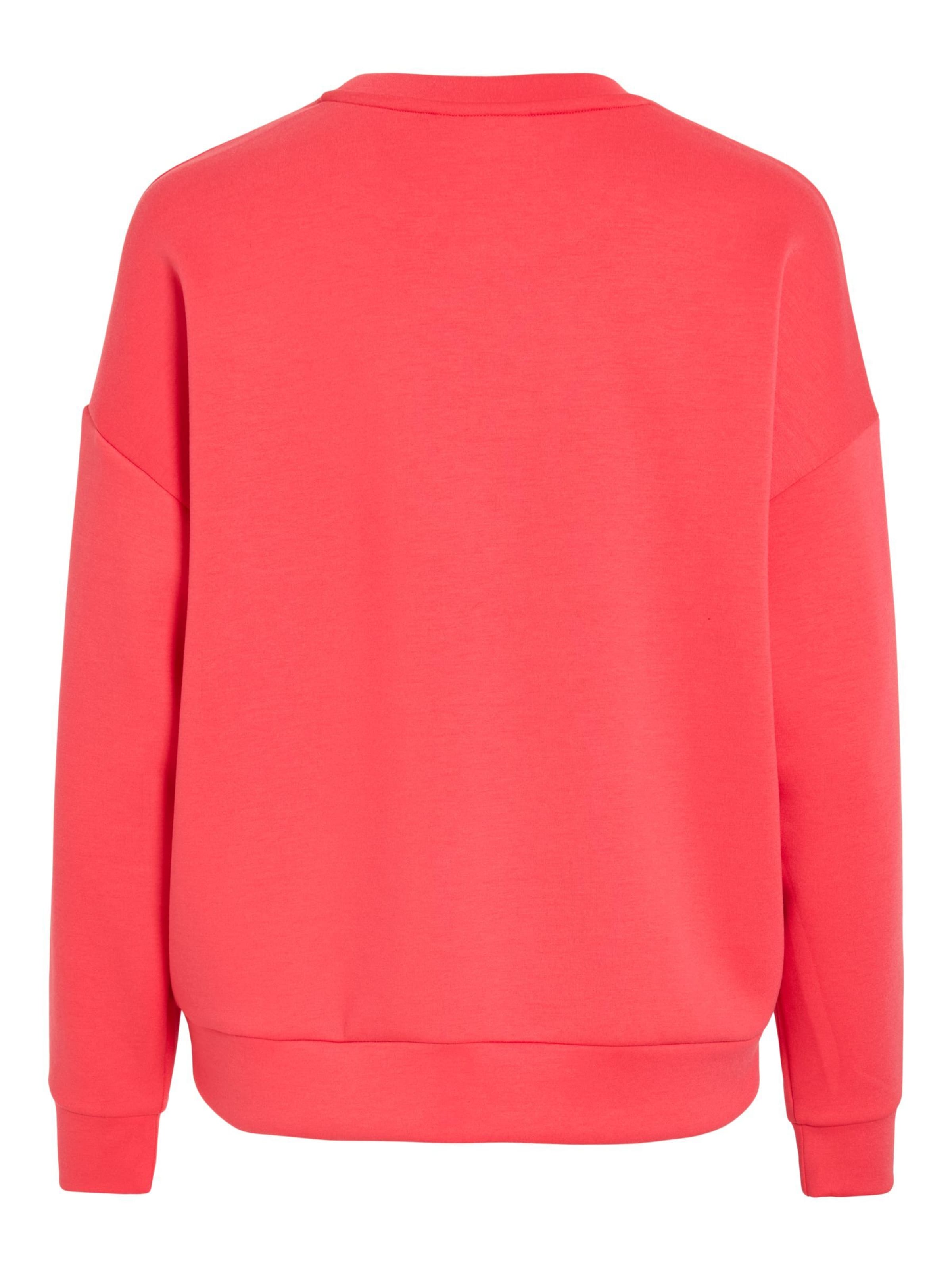 Sweat-shirt 'VISif' VILA en rouge