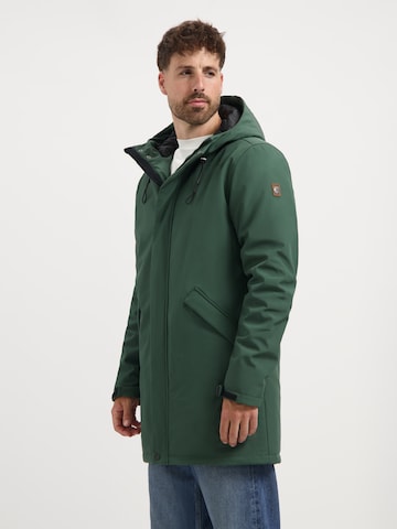 Travelin Outdoorjas 'Enok' in Groen: voorkant