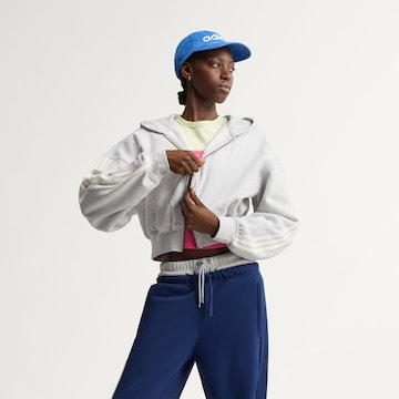 ADIDAS ORIGINALS - Sudadera con cremallera en gris: frente