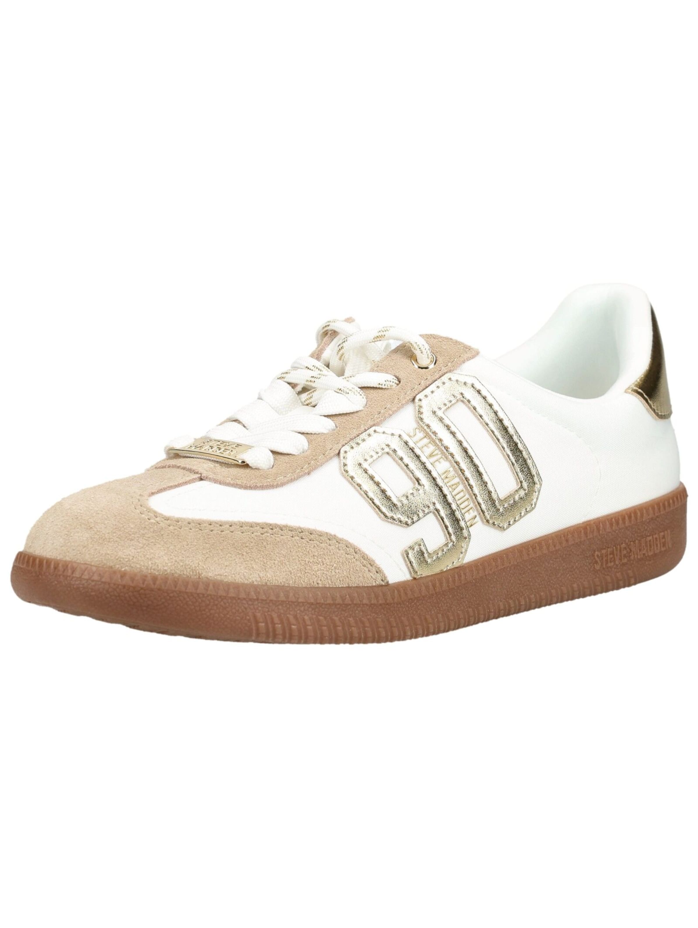 STEVE MADDEN Baskets basses en marron / blanc, Vue avec produit