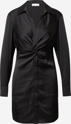 Robe-chemise 'Iris' LeGer by Lena Gercke en noir : devant