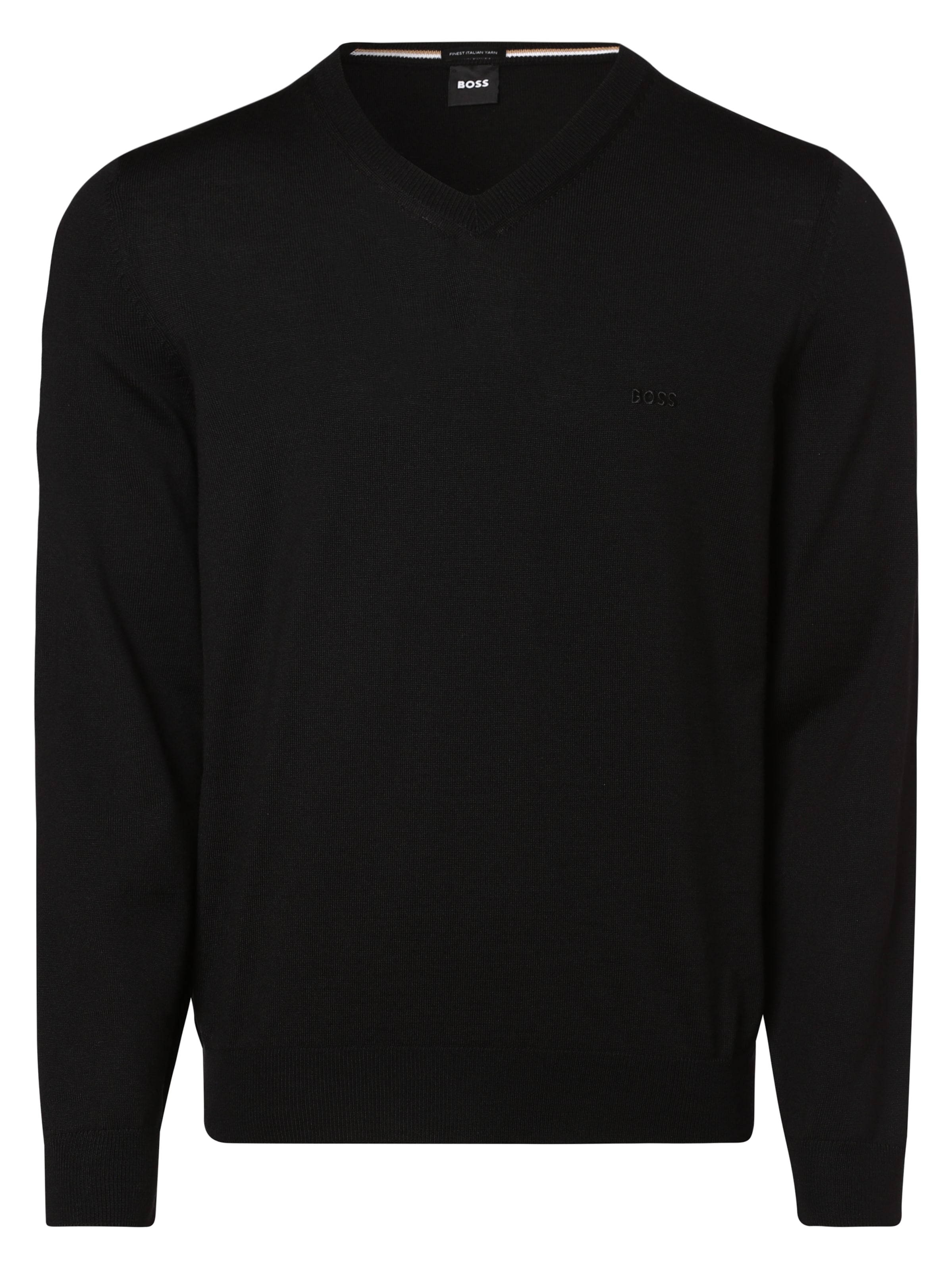 BOSS - Jersey 'Baram-L' en negro: frente